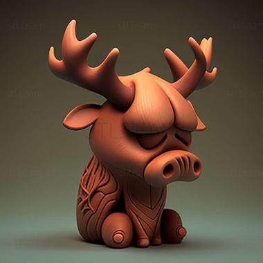 3D model Stomper from Bambi (STL)